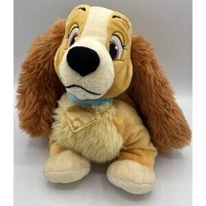Disney Store Lady Plush Dog Lady and the Tramp Cocker spaniel